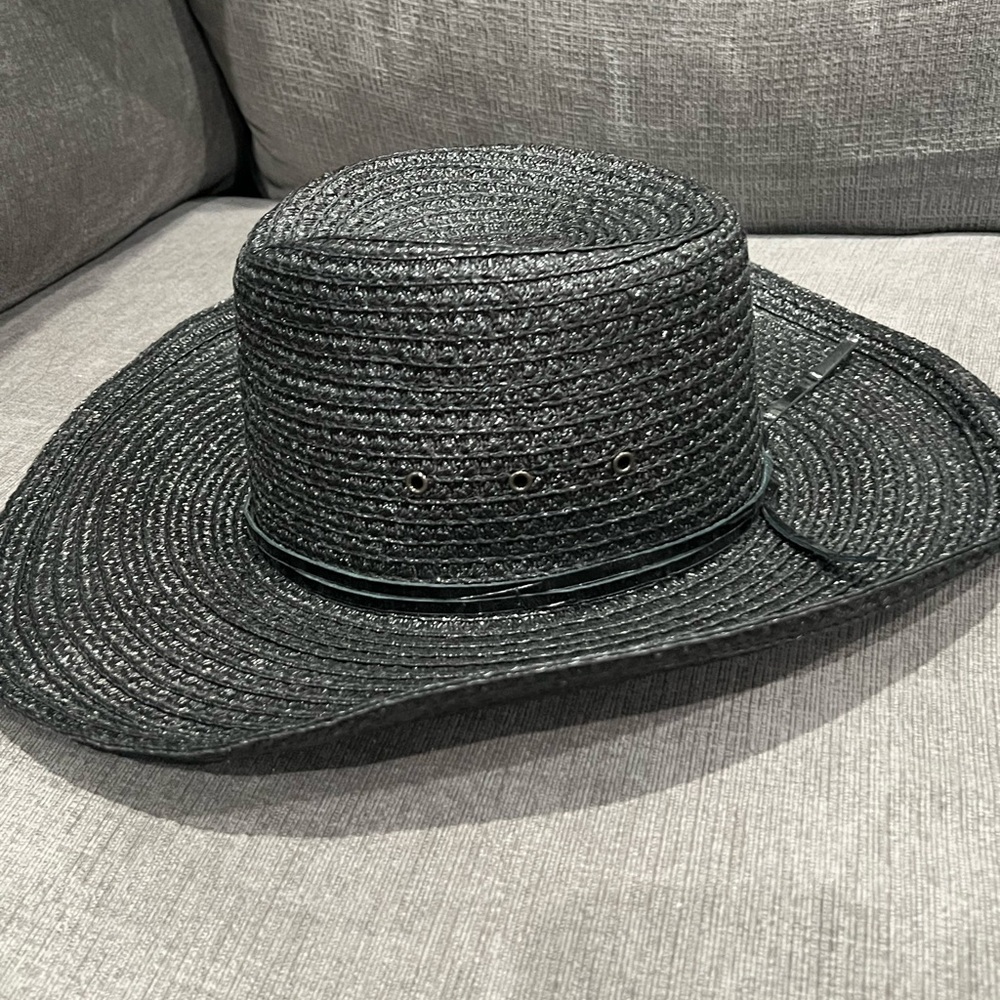 Eric Javits Western Straw Hat - Picture 5 of 9